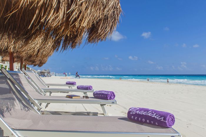 Praia do Paradisus Cancun (Foto: Divulgação)