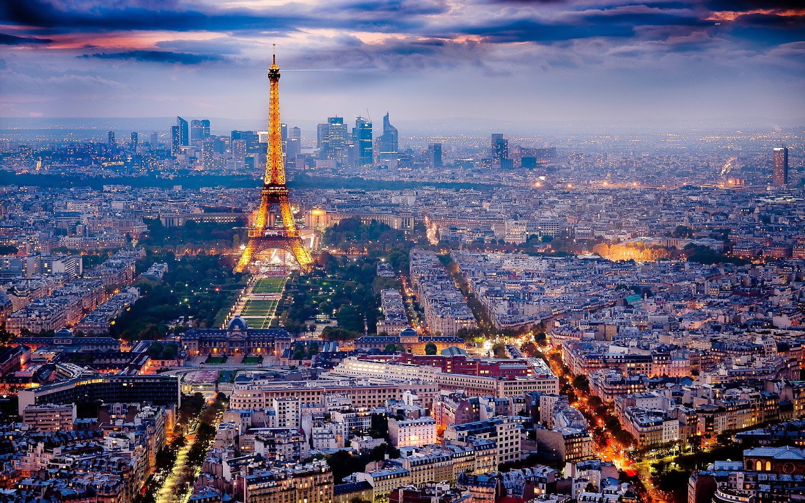 Linda vista de Paris, França (Foto: Divulgação)