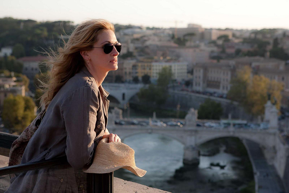 Julia Roberts vai a Roma para se deliciar com a culinária italiana (Foto: Reprodução)