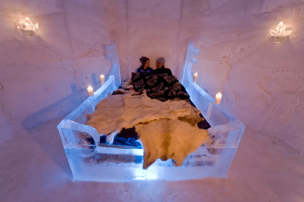 Sorrisniva Igloo Hotel, na Noruega (Foto: Divulgação)