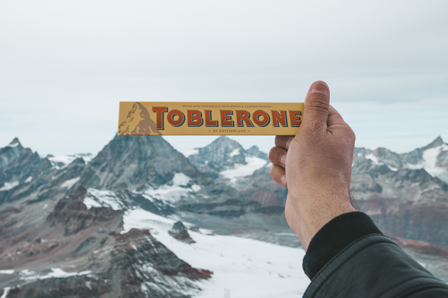 O Matterhorn é símbolo do chocolate Toblerone (Foto: Flymaniacs)