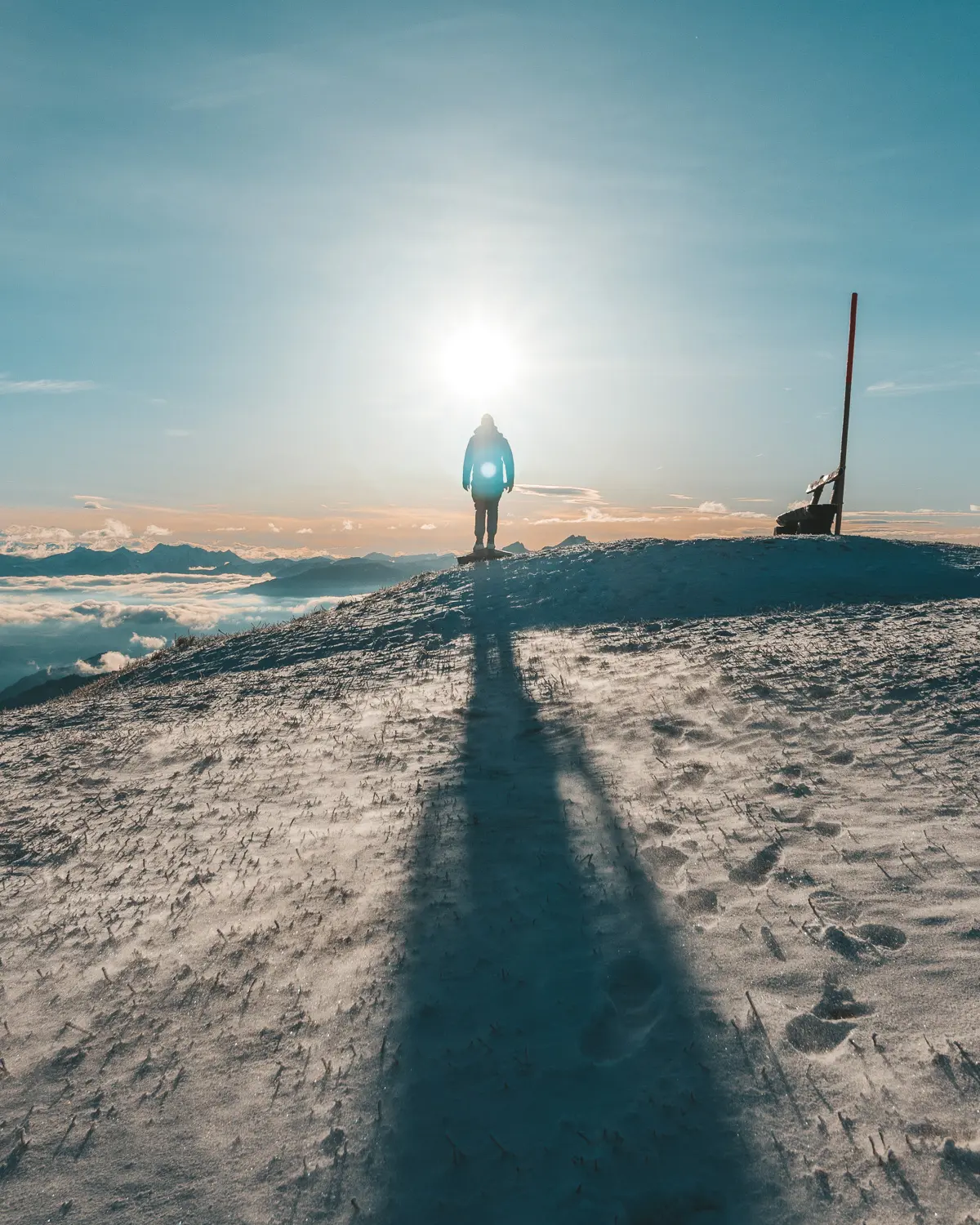 Com 1798 metros de altura, a Montanha Rigi tem várias trilhas para caminhada (Foto: Flymaniacs)