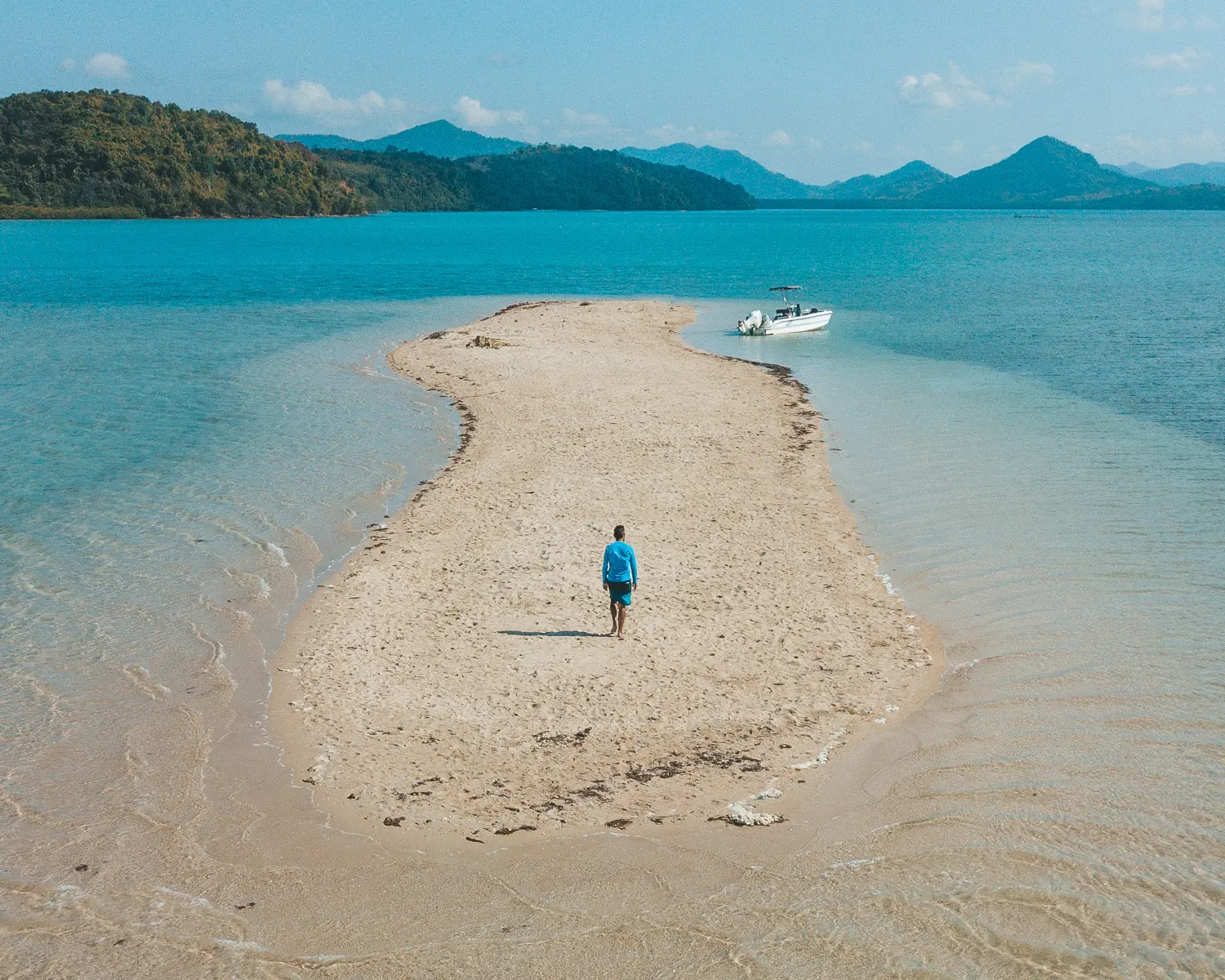 Um dos bancos de areia que visitamos em El Nido (Foto: Flymaniacs)