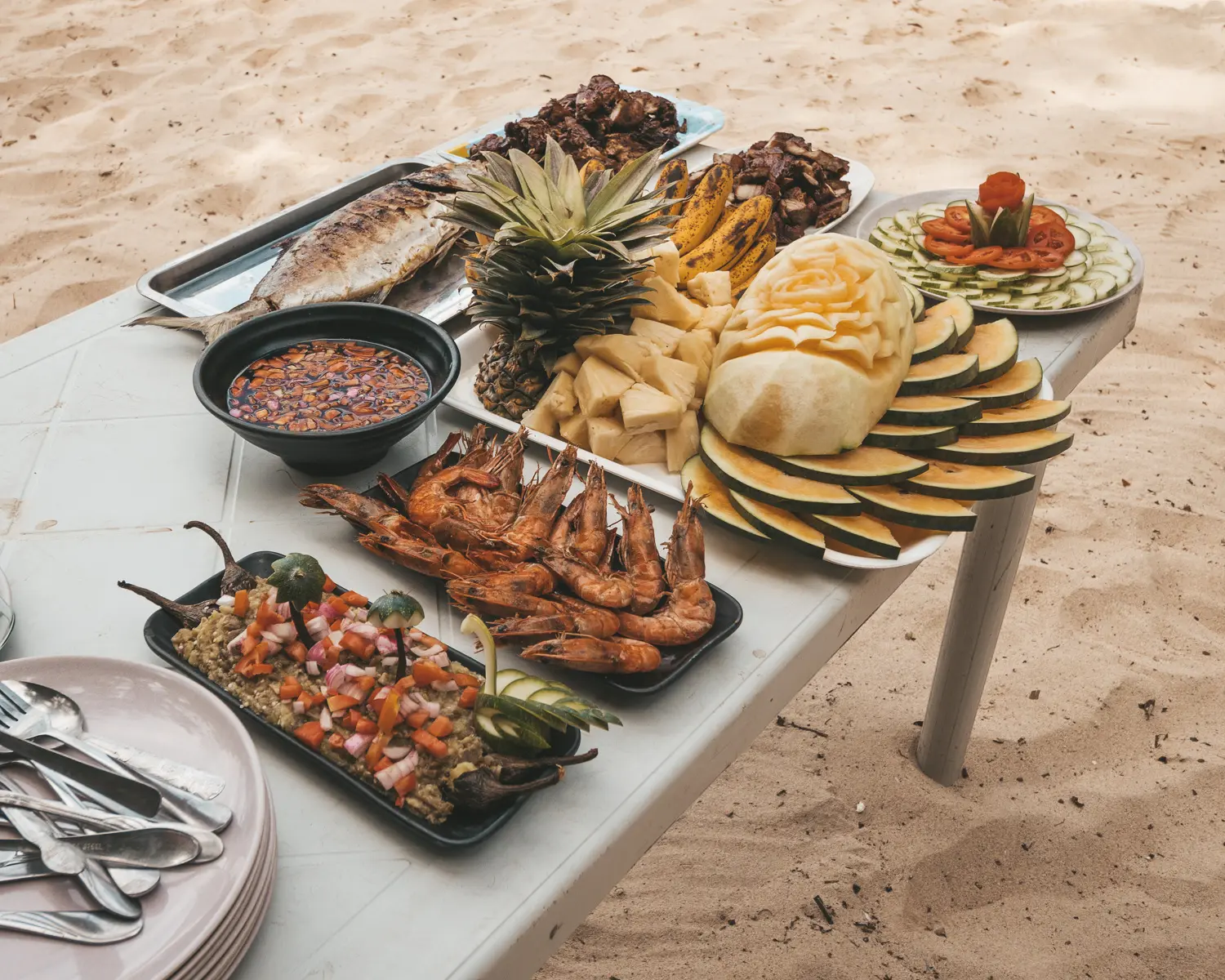 Imagine um almoço desse todos os dias (Foto: Flymaniacs)